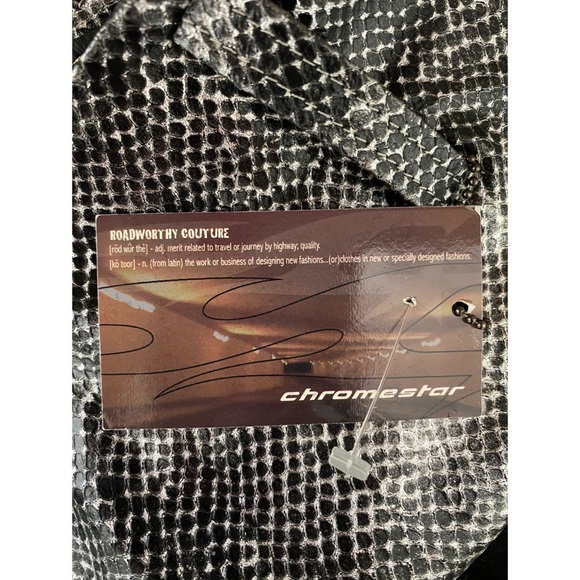 NWT vintage raw edge Chromestar skirt - Picture 6 of 7